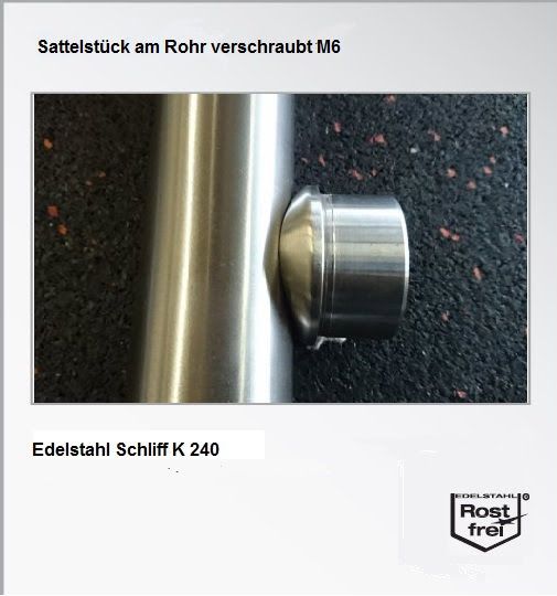 Sattelstück am Rohr